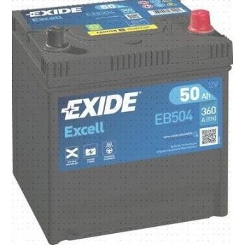 Exide EB504 - Batteria Avviamento Excell 50ah/360A