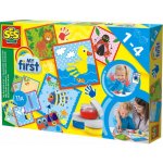 SES CREATIVE Moje první umělecké dílo kreativní set prstové barvy s doplňky – Zboží Dáma