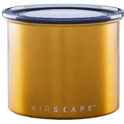 Planetary Design Dóza Airscape nerezová Brushed Brass Gold 250 g
