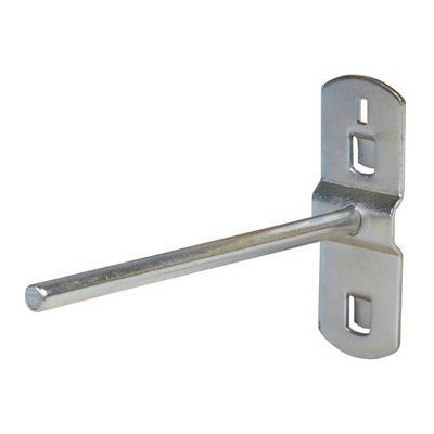 Manutan Háček na nářadí, jednoduchý, 0 o, délka 100 mm – Hledejceny.cz
