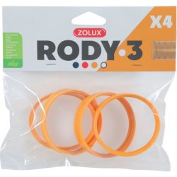 Zolux Rody 3 spojovací kroužek žlutý 4 ks