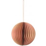 Broste Vánoční ozdoba BALL červená P.9 cm – Hledejceny.cz
