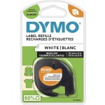 Dymo LetraTag páska nažehlovací 12mm x 2m, bílá, 18770, S0718850 – Zboží Živě