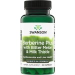 Swanson Berberine Plus with Bitter Melon & Milk Thistle 60 kapslí – Hledejceny.cz