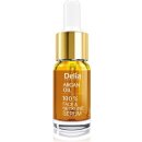 Delia Cosmetics 100% Serum Argan Oil intenzivní regenerační a omlazující sérum s arganovým olejem na obličej krk a dekolt Paraben Free 10 ml