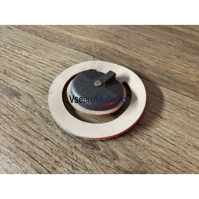 Kovoplast PV 75 kožená klapka s přítěží pracovního válce PV 306/75