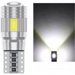 T10 led žárovka CANBUS 6 smd DC12V Bílá – Hledejceny.cz
