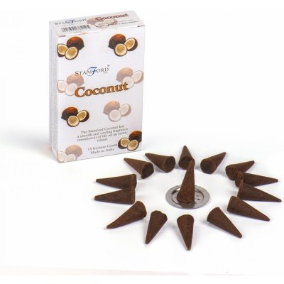 Stamford premium vonné kužely Coconut Kokos 15 ks – Hledejceny.cz