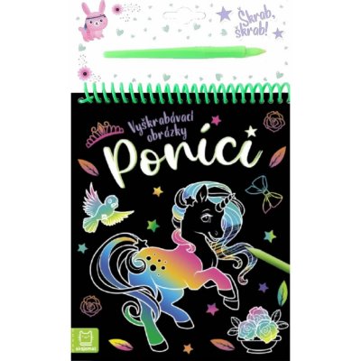 Vyškrábavací obrázky Poníci – Zboží Dáma