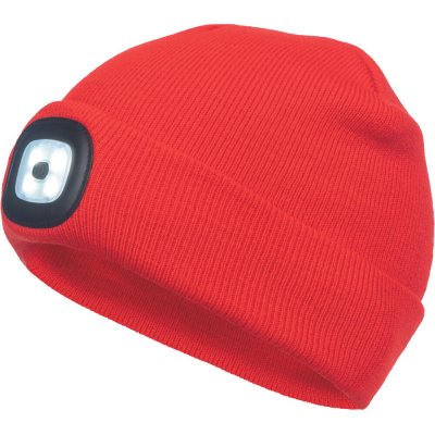 Cerva čepice se světlem DEEL LED Červená – Zboží Mobilmania