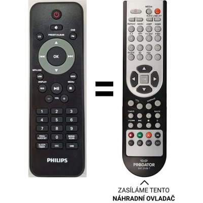 Dálkový ovladač Predátor Philips 994000002395 – Zboží Živě