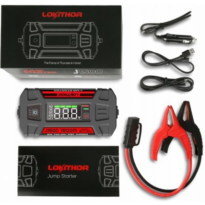 Lokithor J1500 12V 1500A 46Wh – Zboží Mobilmania
