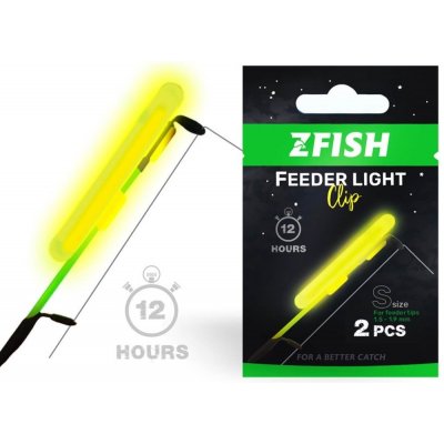 Zfish Chemické Světýlko Feeder Clip 2 ks S 4,5x39 mm – Zboží Dáma