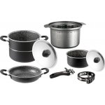 Brunner Sada hliníkových hrnců Pirate 7+1 s antiadhezním povrchem – Sleviste.cz