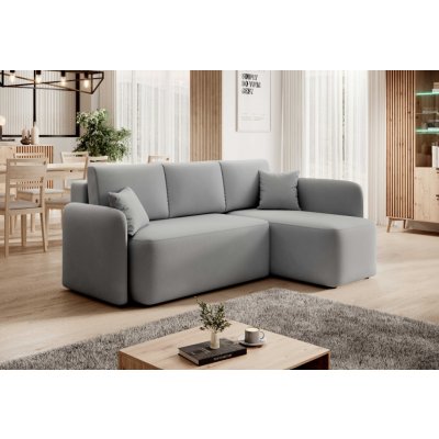 Textilomanie Hadson světle šedá levá – Zboží Dáma