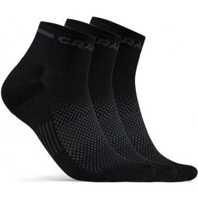 Craft CORE Dry Mid 3 pack black