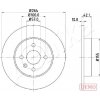 Brzdový kotouč Brzdový kotouč ASHIKA 61-00-0407C (61000407C)