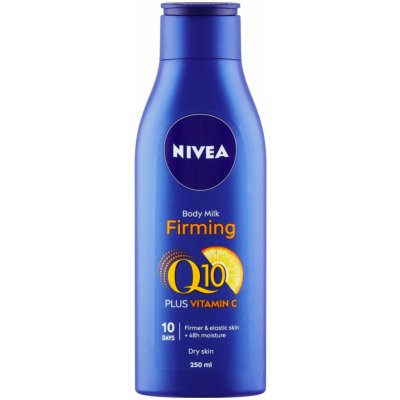 Nivea Q10 Plus Firming zpevňující tělové mléko pro suchou pokožku 250 ml – Zbozi.Blesk.cz