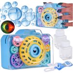 Majlo Toys Bublifuk na baterie fotoaparát Bubble Camera modrý – Zboží Mobilmania