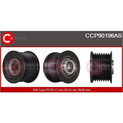 Řemenice, generátor CASCO CCP90196AS – Hledejceny.cz