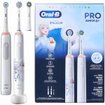Oral-B Pro 3 3000 Duo White/Junior Frozen – Sleviste.cz