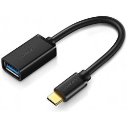 UGREEN USB-C OTG adaptér 10cm černý