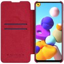 Pouzdro Nillkin Qin Book Samsung Galaxy A21s Red