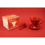 Hario Dripper V60-02 Plastic Red – Sleviste.cz