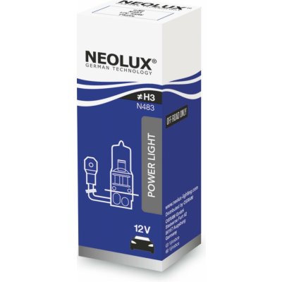 Neolux H3 PK22s 12V 100W N483 – Hledejceny.cz
