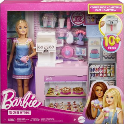 Barbie Povolání Kavárna s panenkou – Hledejceny.cz