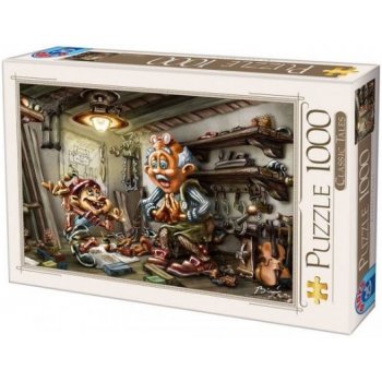 D-Toys Donat: Pinocchio 1000 dílků