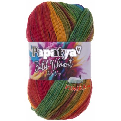 Kamgarn Příze Papatya Batik Vibrant Varianta: 05 – Zboží Mobilmania