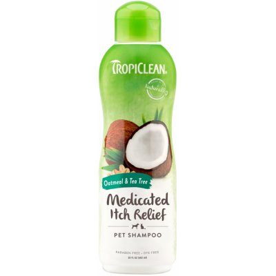 Tropiclean šampon ovesné vločky a čajovník 355 ml – HobbyKompas.cz