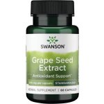 Swanson Hroznová Semínka Grape Seed Extract 200 mg 60 kapslí – Hledejceny.cz