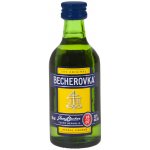 Becherovka 38% 0,05 l (holá láhev) – Zboží Dáma