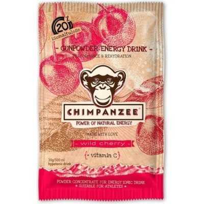 CHIMPANZEE ISOTONIC DRINK Wild Cherry 30 g – Zbozi.Blesk.cz