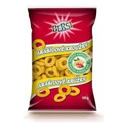 Bersi Snack arašídové kroužky 120 g