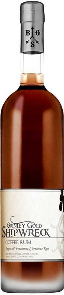 Brinley Gold Shipwreck Coffee 36% 0,75 l (holá láhev)