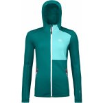 Ortovox Fleece W's fleece hoody Pacific Green – Zboží Dáma