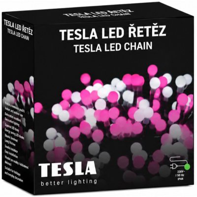 TESLA lighting Tesla - dekorativní řetěz, 576LED, 6m + 3 m kabel, 230V, 8 funkcí, IP44, zelená – Hledejceny.cz