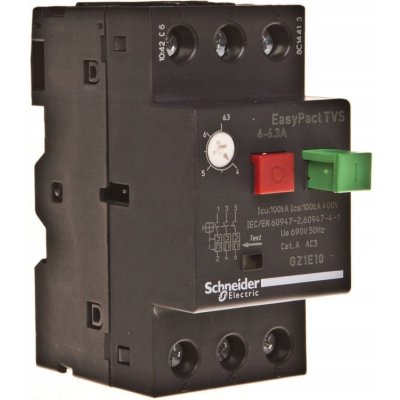 Motorový vypínač pro 15kW 4 - 6,3A Schneider Easy TeSys Power GZ1E10 – Hledejceny.cz