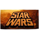 Sablio Ručník s potiskem Star Wars Lávová planeta 70 x 140 cm – Sleviste.cz