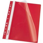 Desky s rychlovazačem a multiperforací Esselte, červená – Zboží Živě