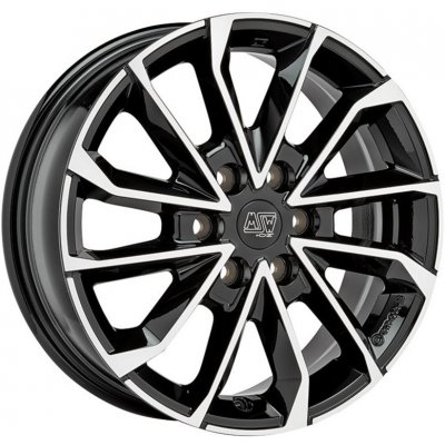 MSW 42 6.5x17 6x120 ET50 black polished | Zboží Auto