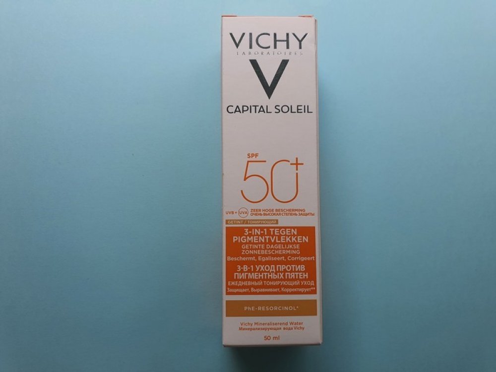 Vichy Idéal Soleil ochranný krém proti pigmentovým skvrnám SPF50+ 50 ml –  Zboží Dáma