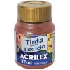 Barva na textil Acrilex Barva na textil 37 ml metalická hnědá 531