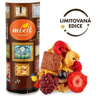 Mixit Narozeninový mix granola, sušenky, ovoce a ořechy 570 g – Sleviste.cz