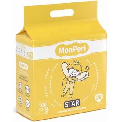 MonPeri STAR XXL 13-25 kg 26 ks – Zboží Dáma