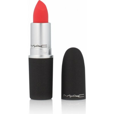 MAC Cosmetics Powder Kiss Lipstick 308 Mandarin O 3 g – Zboží Dáma