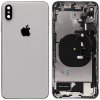 Náhradní kryt na mobilní telefon Kryt Apple iPhone XS Max Zadní Housing s Malými Díly stříbrný